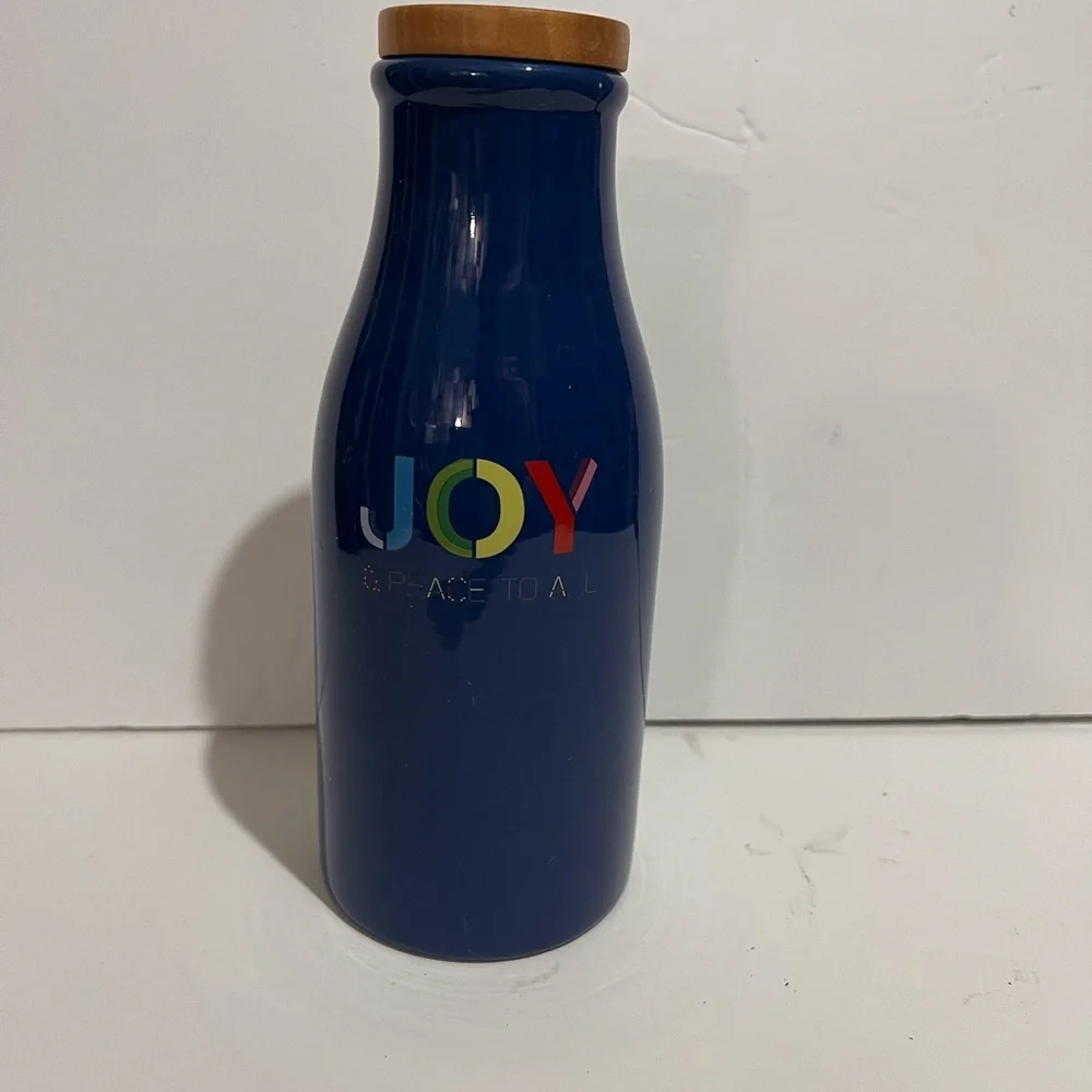 Holiday Christmas Joy & Peace To All.. Cocoa Carafe Vase by Target